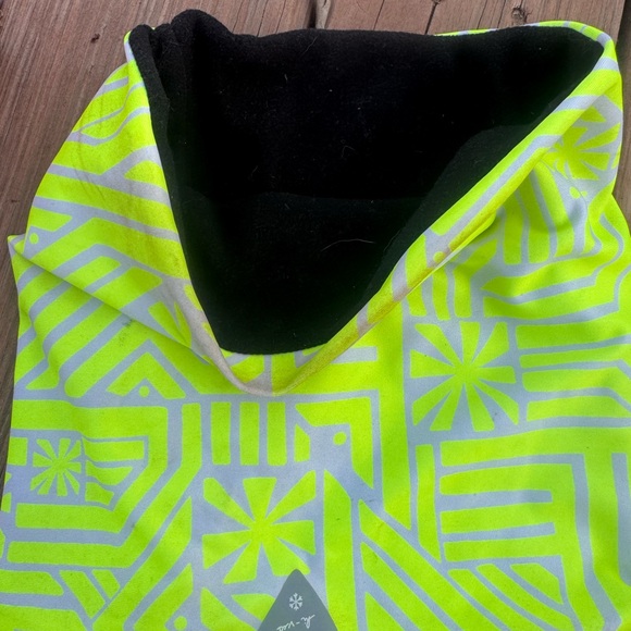 SKIDA Neon Yellow Face Mask - Picture 2 of 2